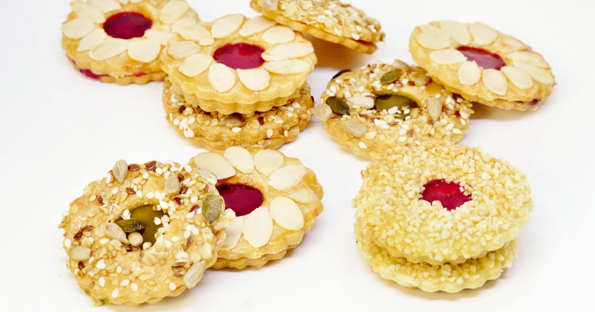 jam sandwich cookies