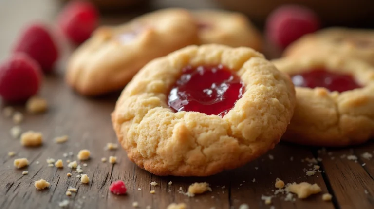 Raspberry Jam Cookies