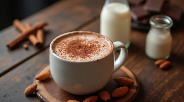 almond milk cocoa