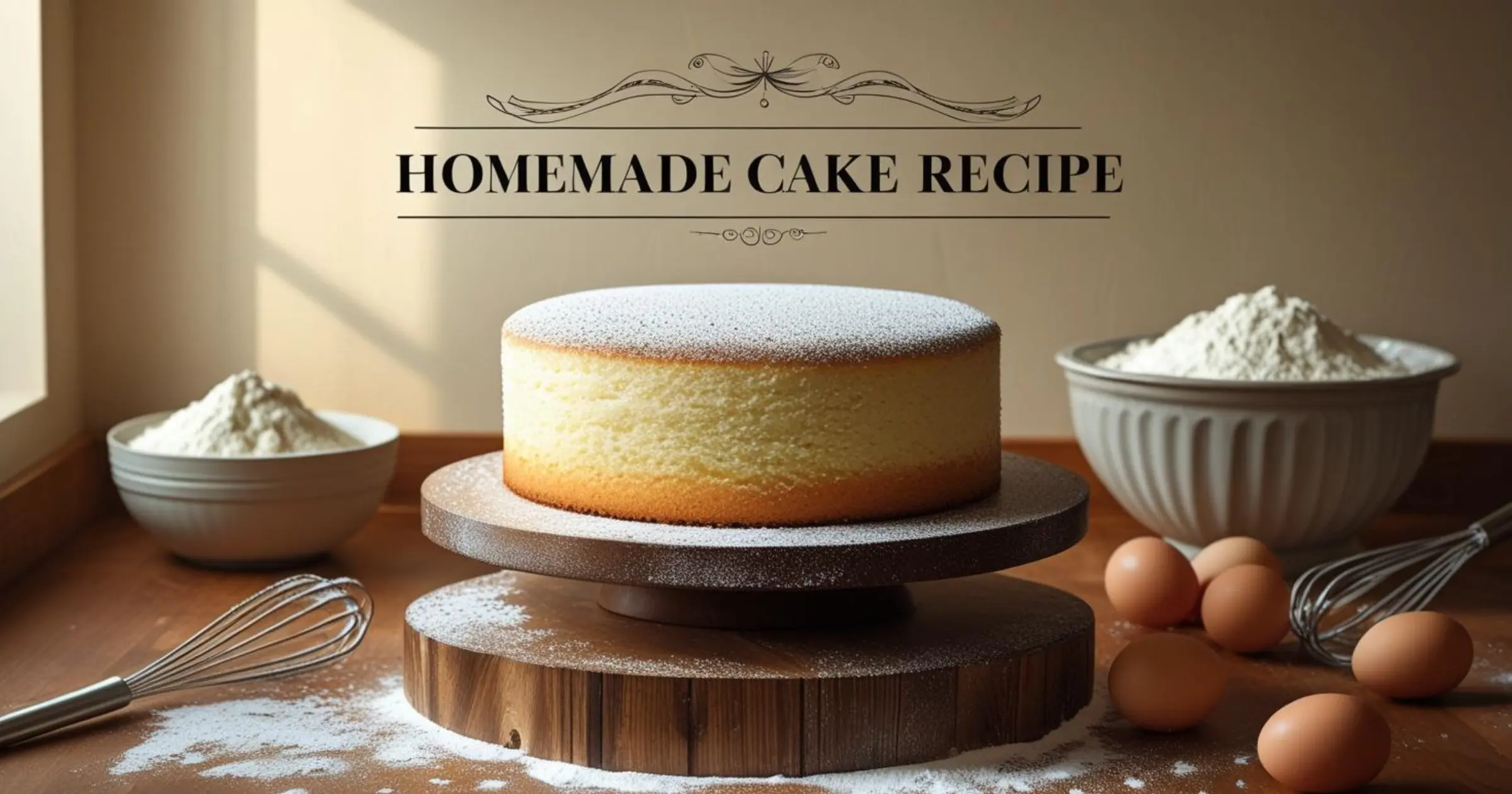 Homemade Cake Recipe