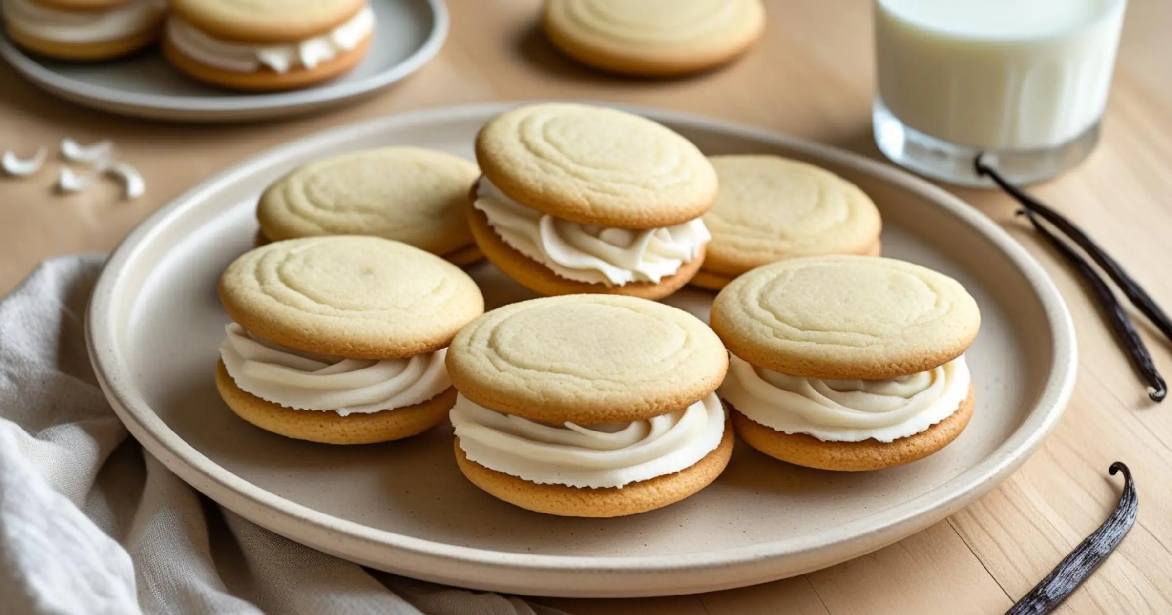 vanilla sandwich cookies