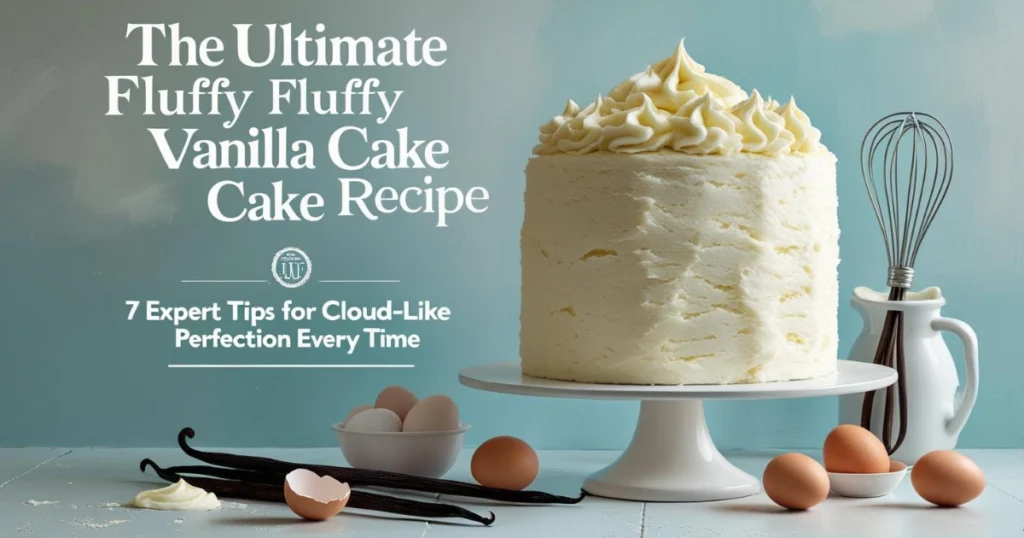 fluffy vanilla cake recipe