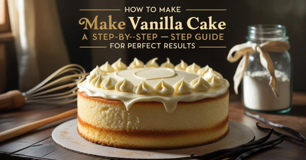 vanilla cake from scratch