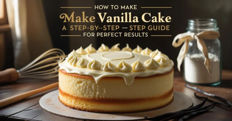 vanilla cake from scratch