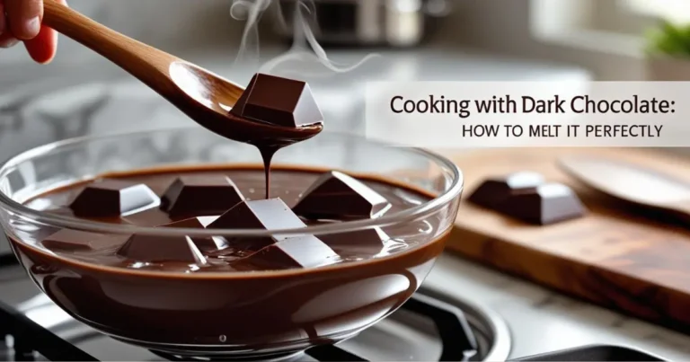 Cooking with Dark Chocolate