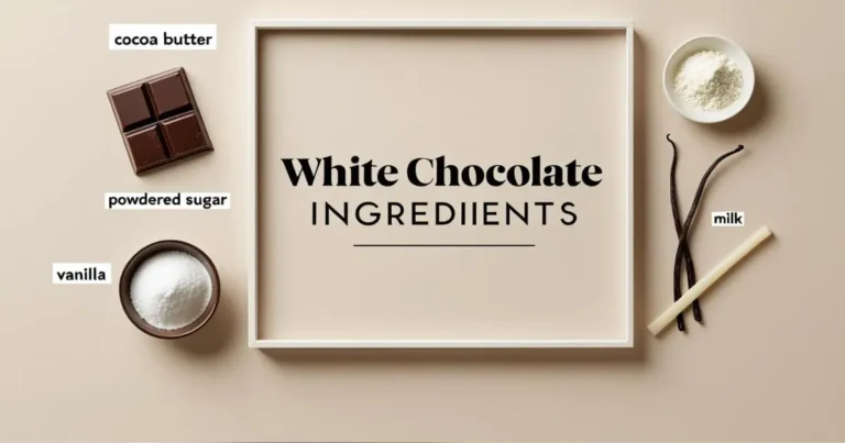 White Chocolate Ingredients