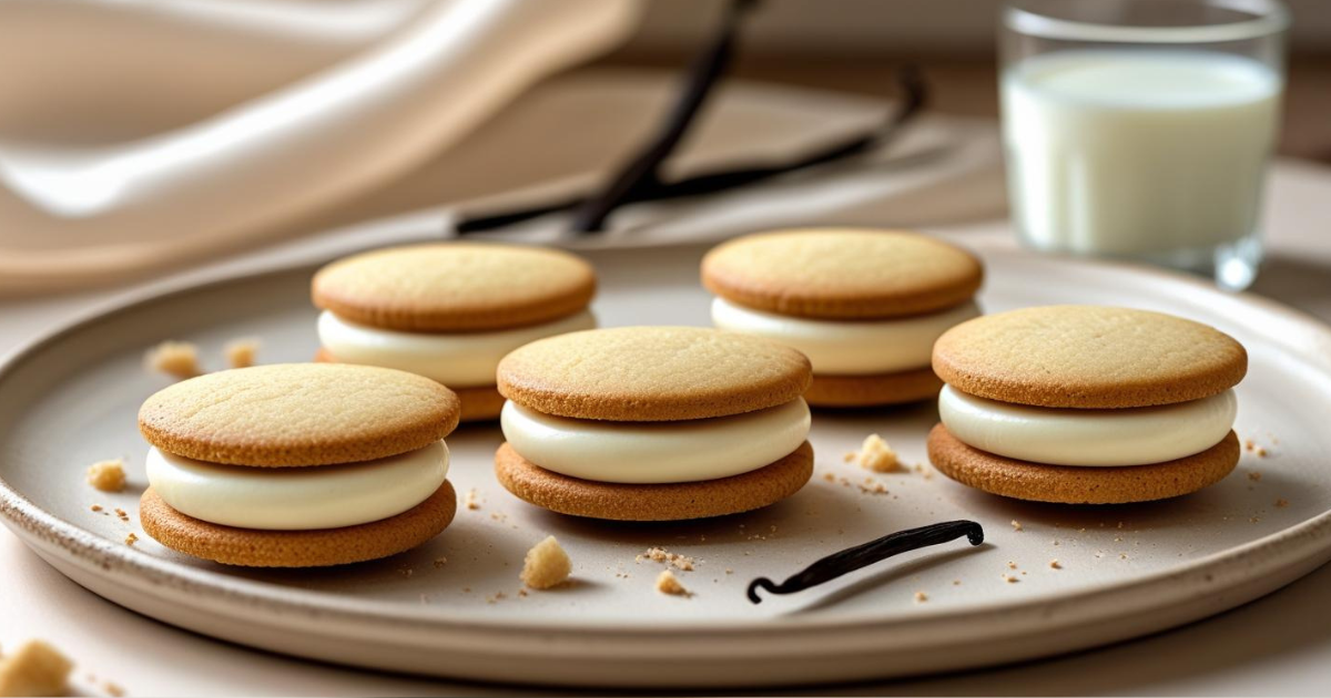 Vanilla Crème Cookies