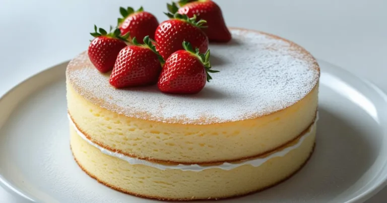 vanilla sponge cake